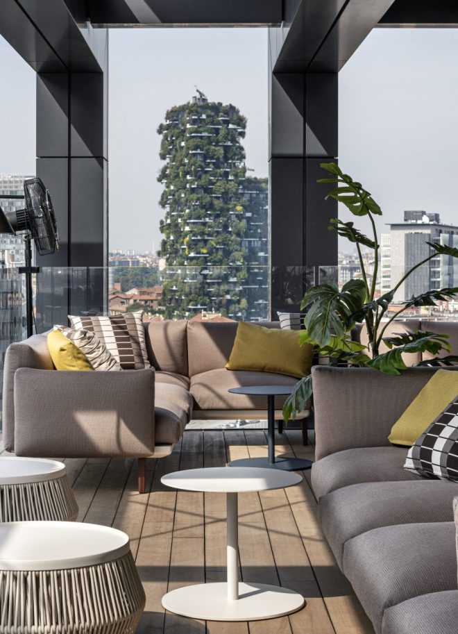 Hyatt Centric Milano Centrale Milan Hotel Restaurant Food Rooftop Terrazza