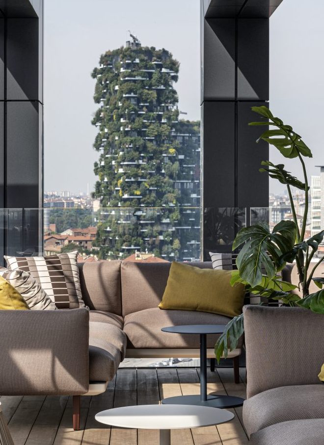 Hyatt Centric Milano Centrale Milan Hotel Restaurant Food Rooftop Terrazza