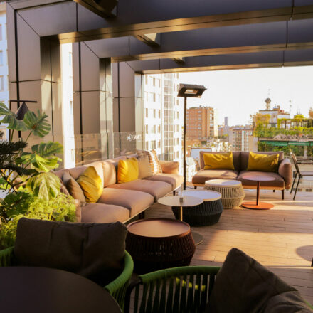 Hyatt Centric Milano Centrale Milan Hotel Restaurant Food Rooftop Terrazza
